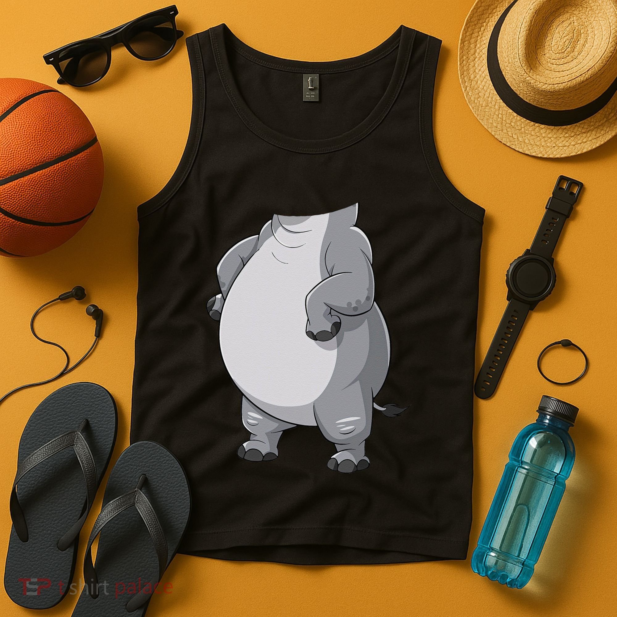 Hippo Hippopotamus Costume Gift Tank Top