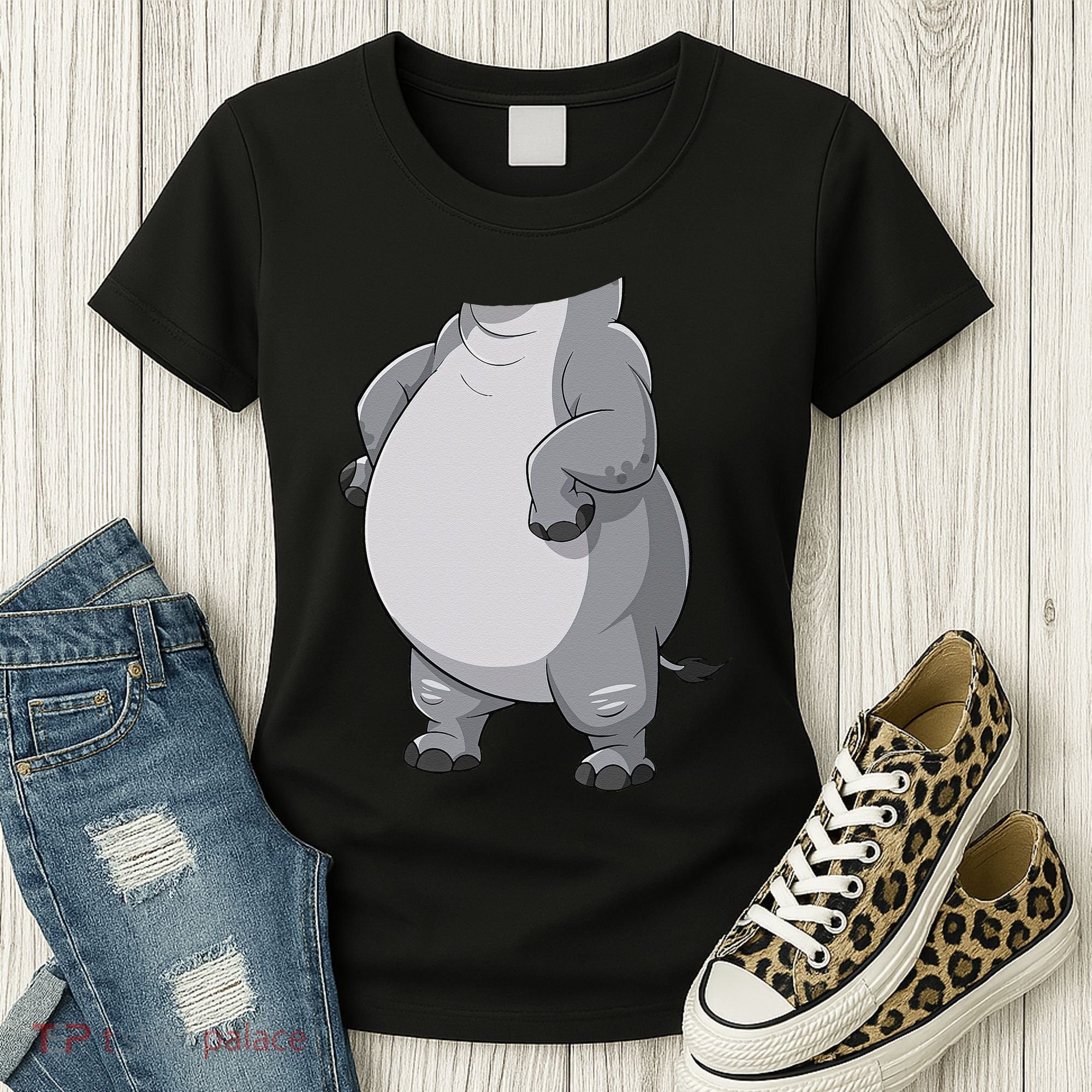 Hippo Hippopotamus Costume Gift Women's T-Shirt