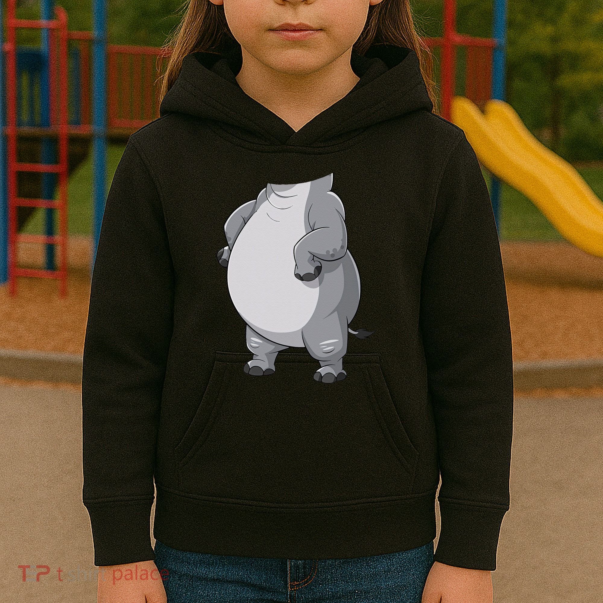 Hippo Hippopotamus Costume Gift Kids Hoodie