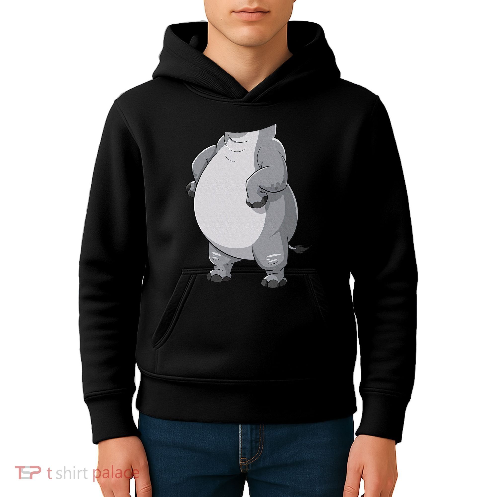 Hippo Hippopotamus Costume Gift Kids Hoodie