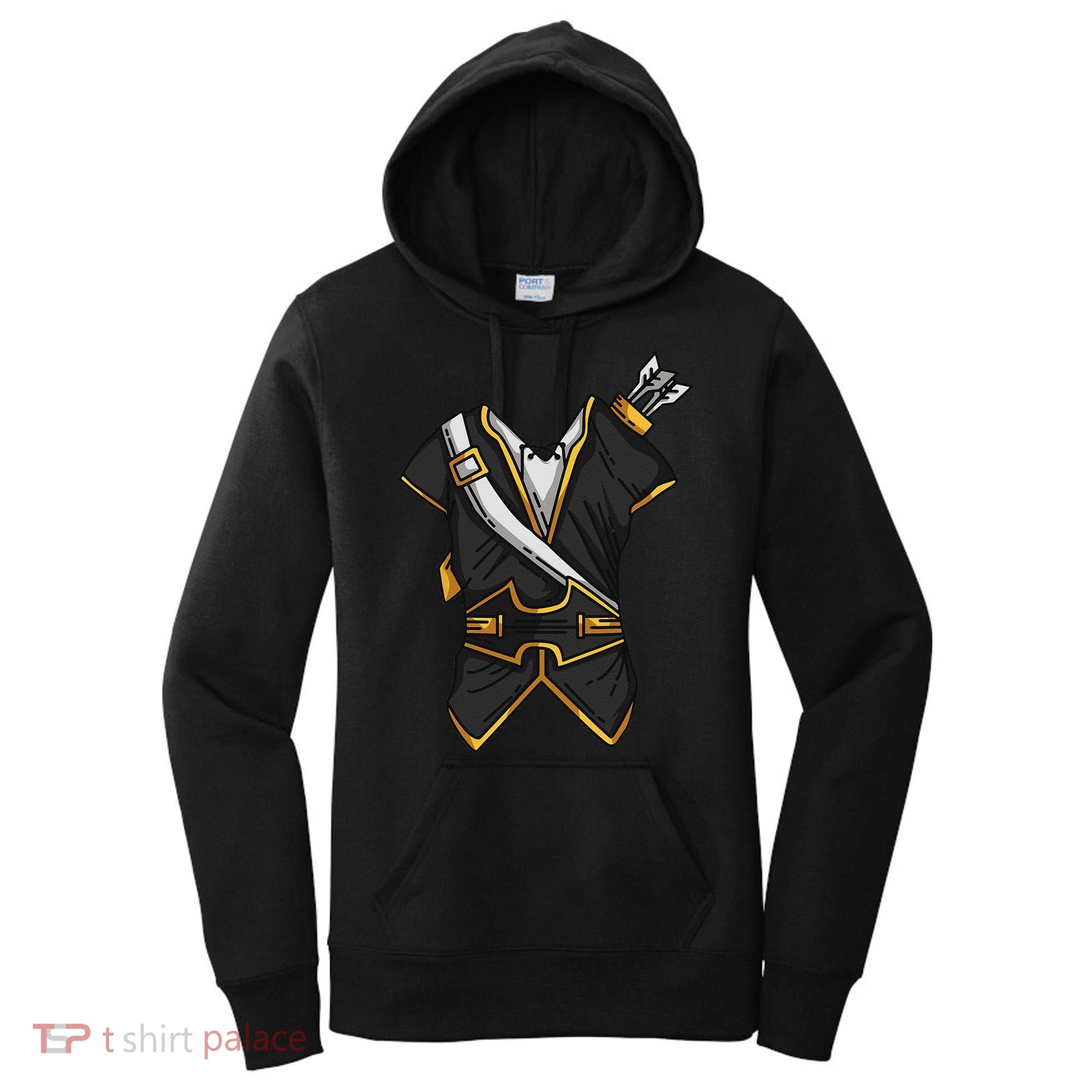 Huntsman Hunter Cool Lazy Easy Cosplay Halloween Costume Women's Hoodie