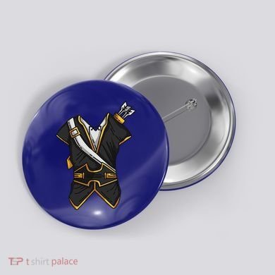 Huntsman Hunter Cool Lazy Easy Cosplay Halloween Costume Button