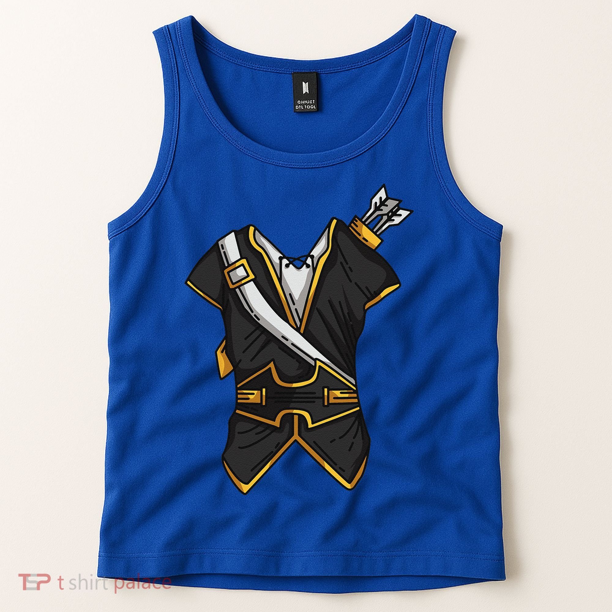 Huntsman Hunter Cool Lazy Easy Cosplay Halloween Costume Tank Top