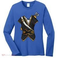 Huntsman Hunter Cool Lazy Easy Cosplay Halloween Costume Women's Long Sleeve Shirt thumb 0