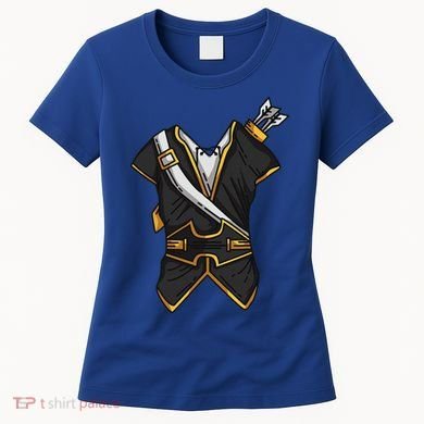 Huntsman Hunter Cool Lazy Easy Cosplay Halloween Costume Women's T-Shirt