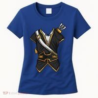 Huntsman Hunter Cool Lazy Easy Cosplay Halloween Costume Women's T-Shirt thumb 0