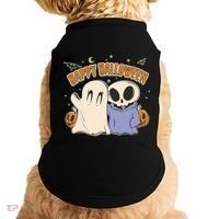 Happy Halloween Cute Monsters Doggie Tank thumb 0