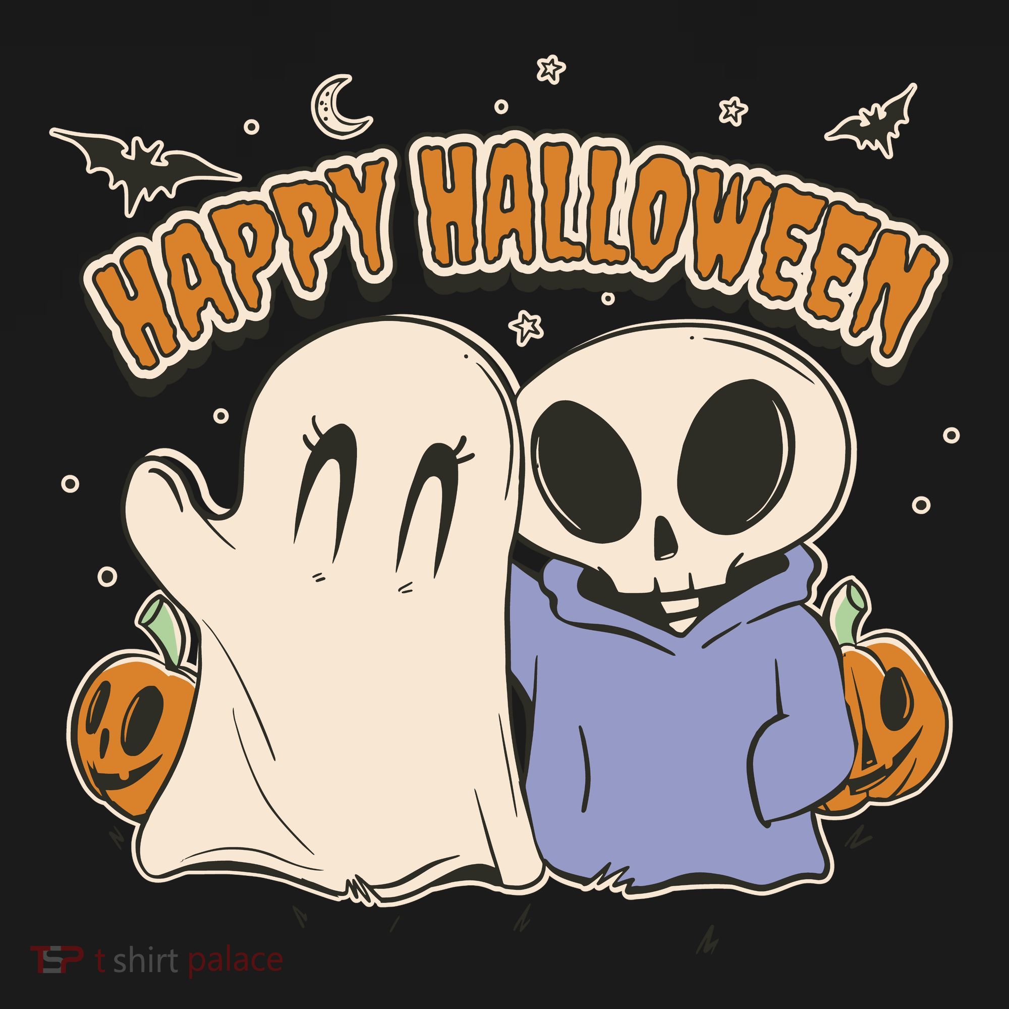 Happy Halloween Cute Monsters Doggie Tank