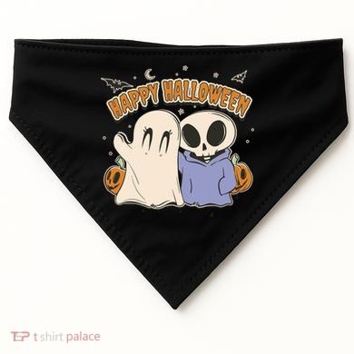 Happy Halloween Cute Monsters USA-Made Doggie Bandana