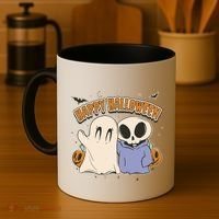 Happy Halloween Cute Monsters Coffee Mug thumb 4