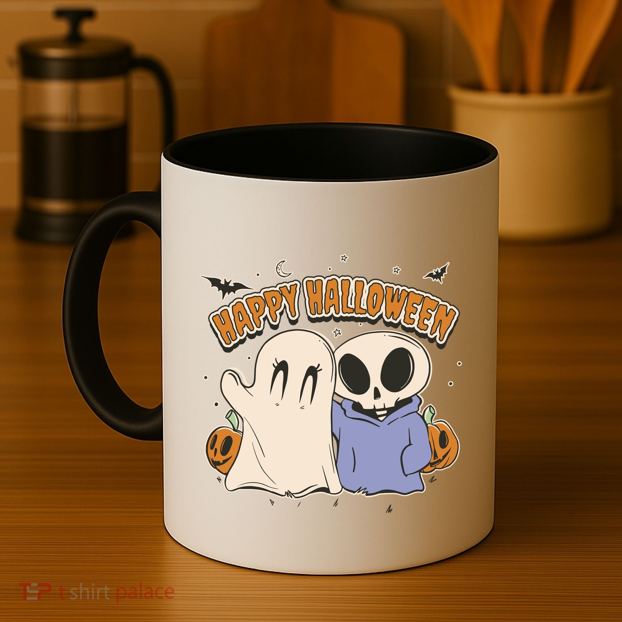 Happy Halloween Cute Monsters Coffee Mug