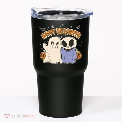 Happy Halloween Cute Monsters Tumbler