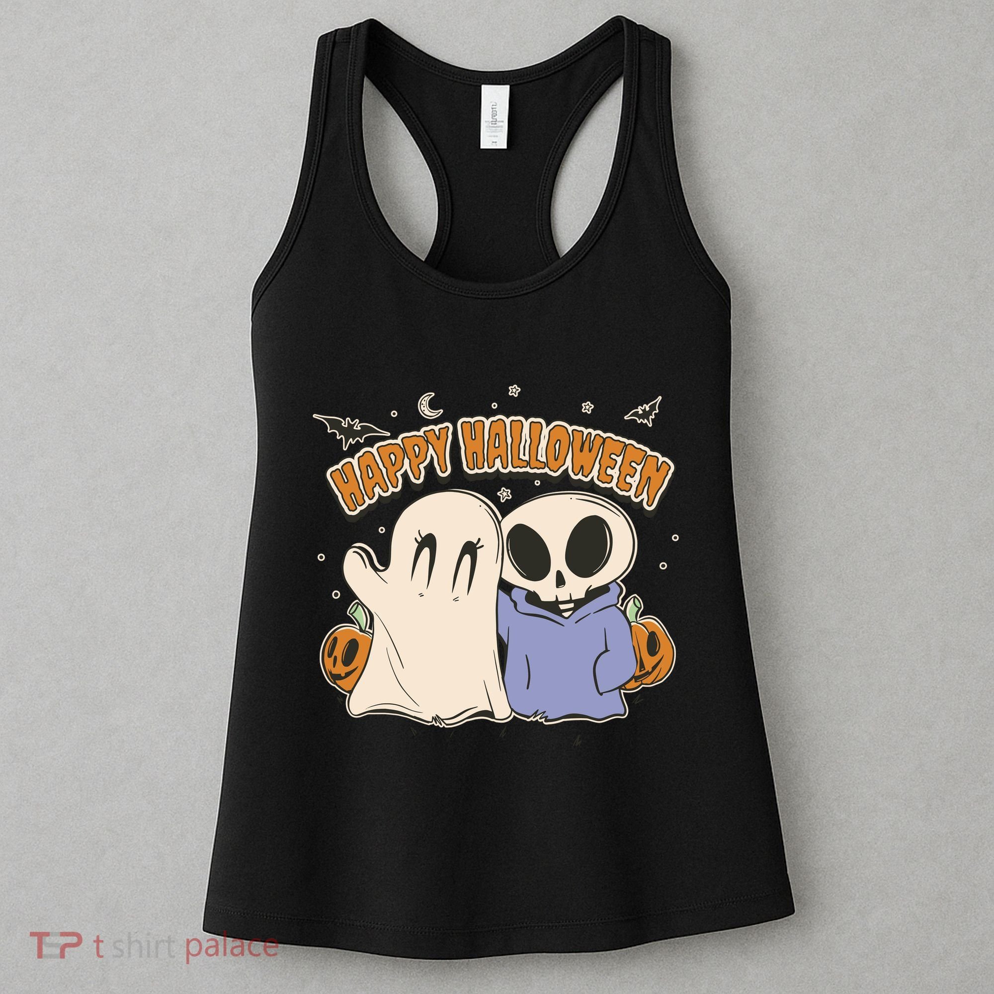 Happy Halloween Cute Monsters Women's Tank Top