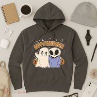 Happy Halloween Cute Monsters Hoodie thumb 3