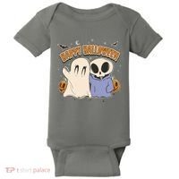 Happy Halloween Cute Monsters Baby Bodysuit thumb 0