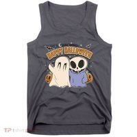 Happy Halloween Cute Monsters Tank Top thumb 0