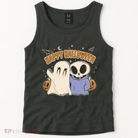 Happy Halloween Cute Monsters Tank Top thumb 2