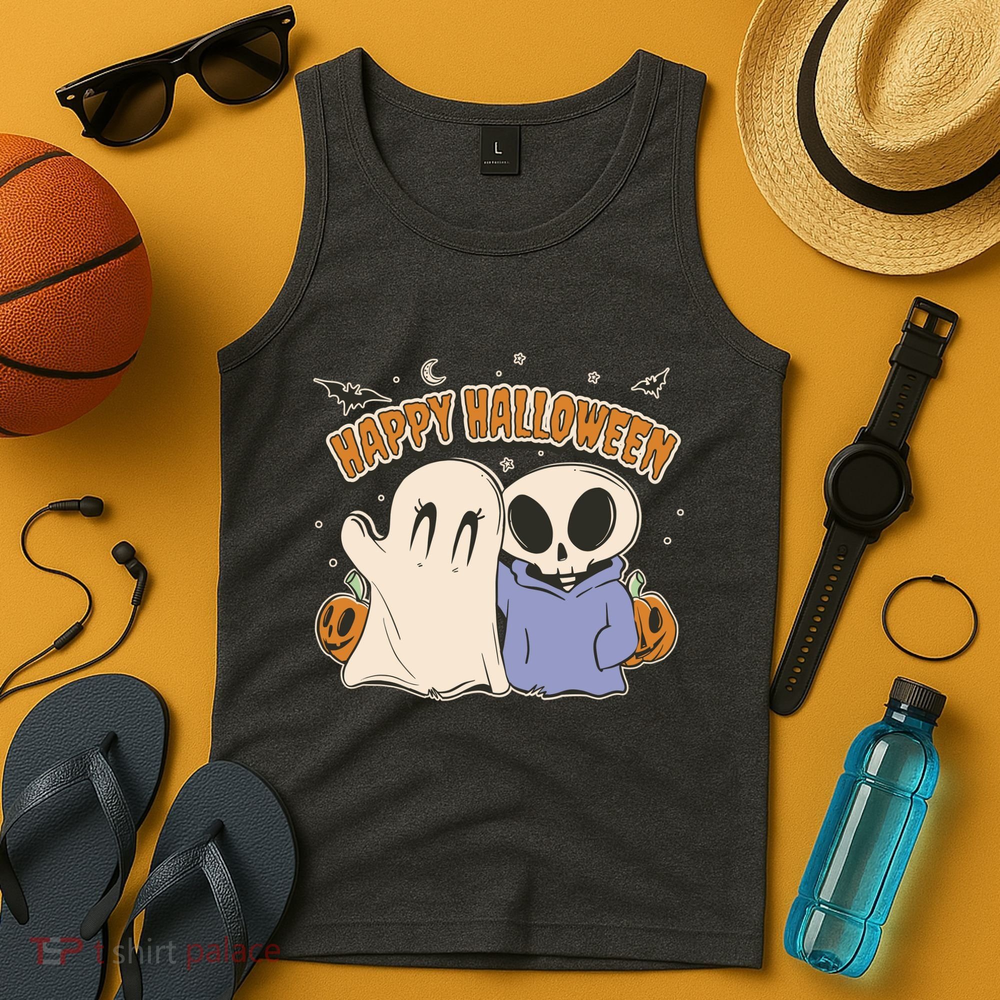 Happy Halloween Cute Monsters Tank Top