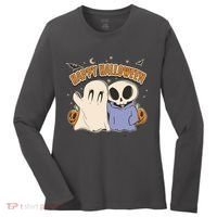 Happy Halloween Cute Monsters Women's Long Sleeve Shirt thumb 0