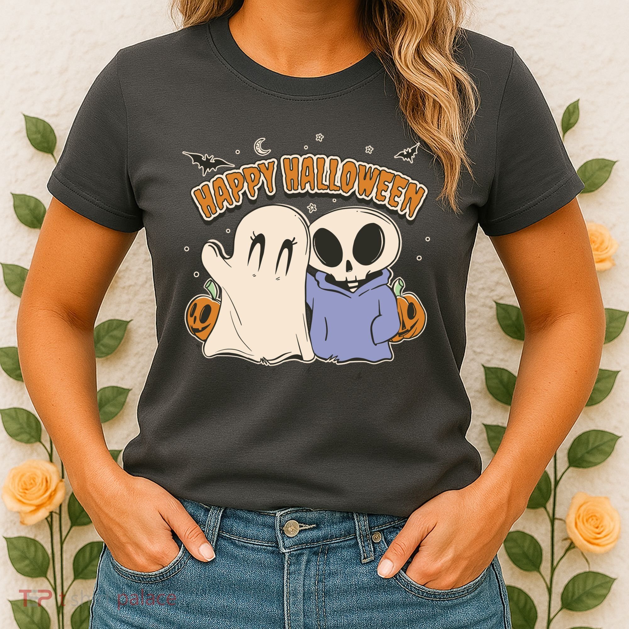 Happy Halloween Cute Monsters Women's T-Shirt