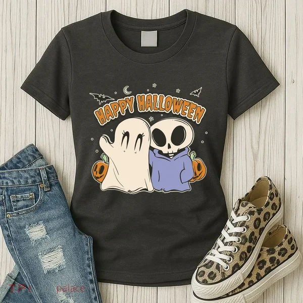 Happy Halloween Cute Monsters Women's T-Shirt