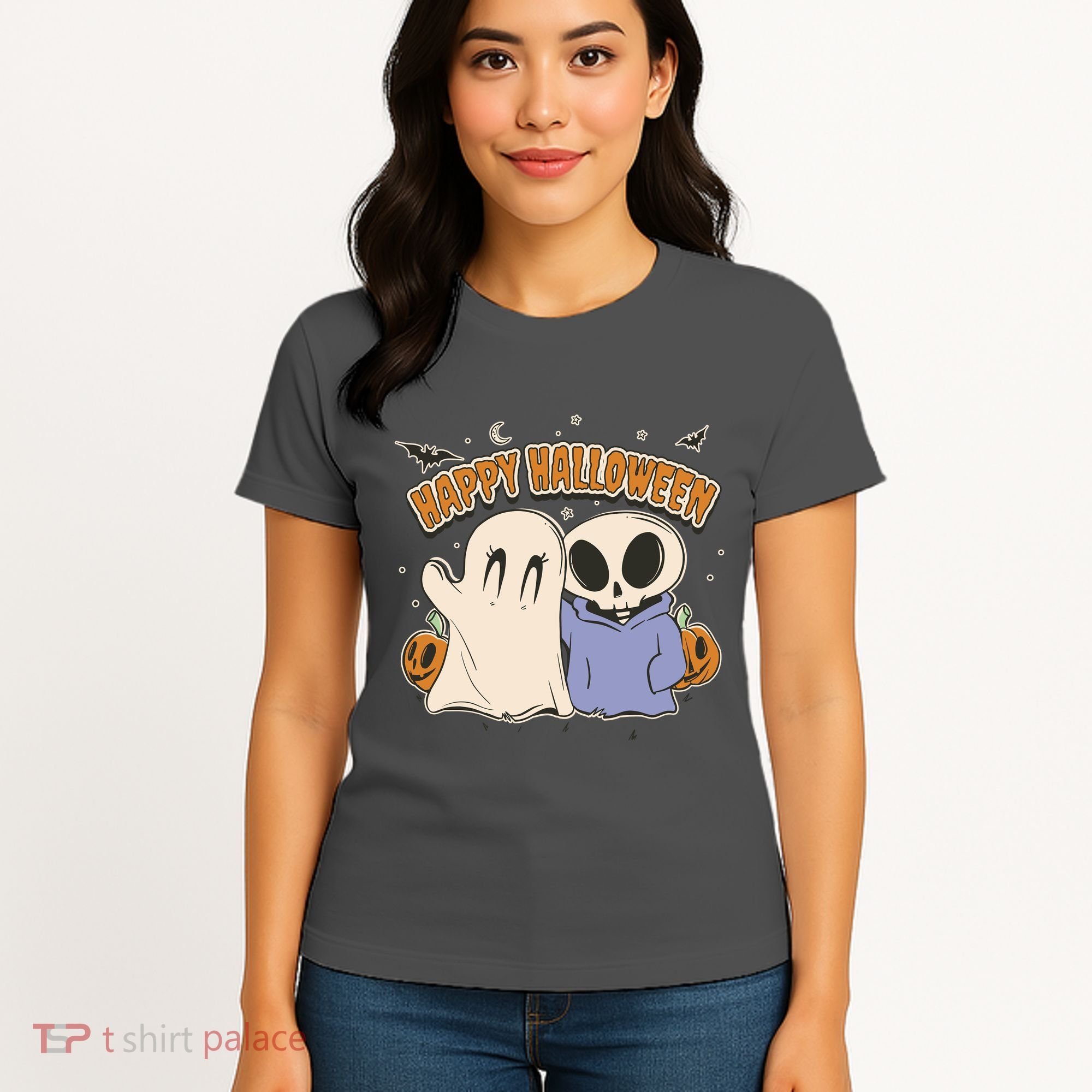 Happy Halloween Cute Monsters Women's T-Shirt