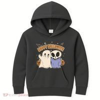 Happy Halloween Cute Monsters Kids Hoodie thumb 0