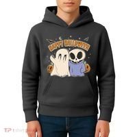 Happy Halloween Cute Monsters Kids Hoodie thumb 4