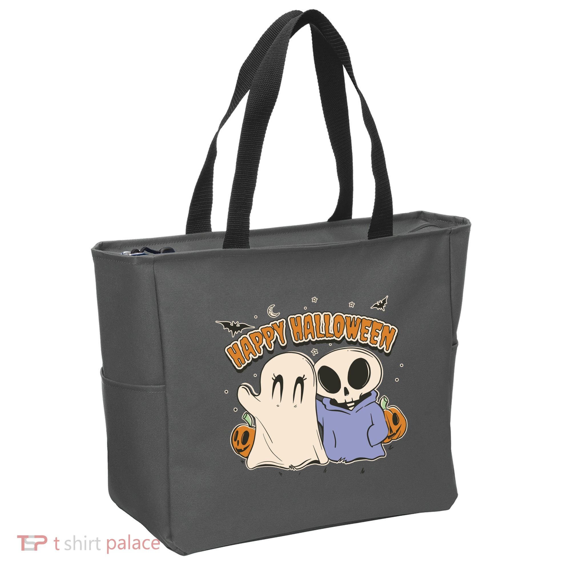 Happy Halloween Cute Monsters Tote Bag
