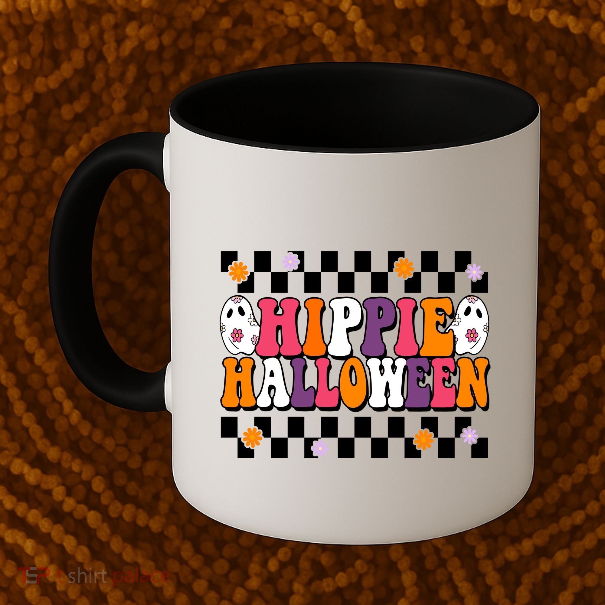 Hippie Halloween Cute Retro Coffee Mug