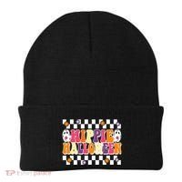 Hippie Halloween Cute Retro Beanie thumb 0