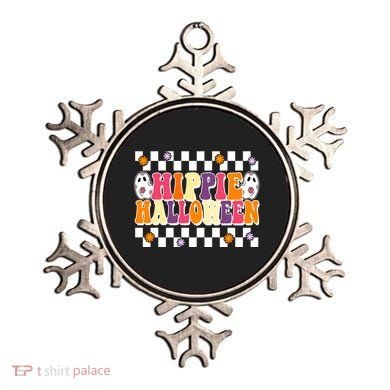 Hippie Halloween Cute Retro Ornament