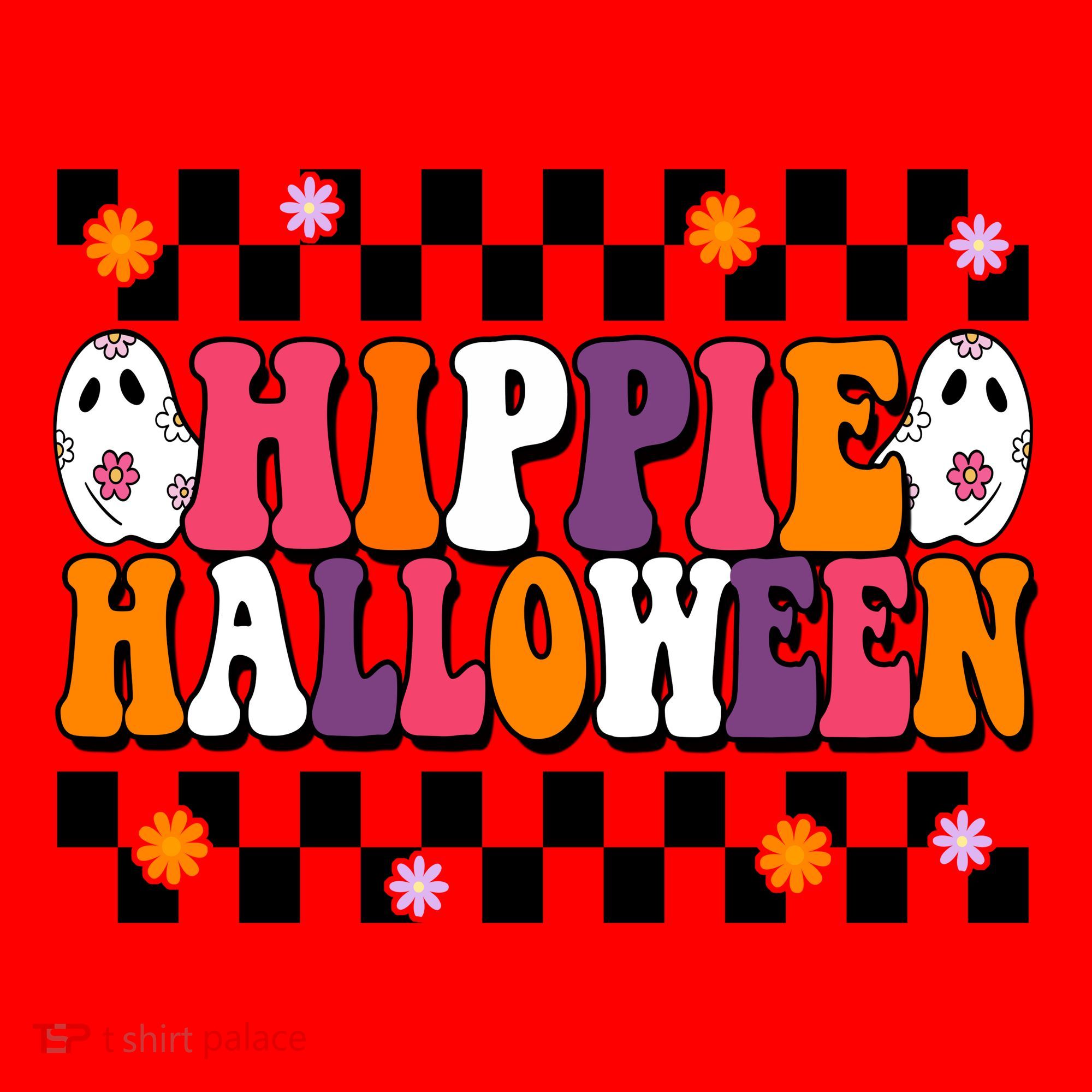 Hippie Halloween Cute Retro Santa Hat