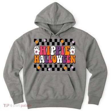 Hippie Halloween Cute Retro Hoodie
