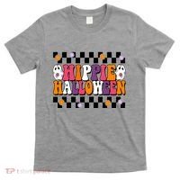 Hippie Halloween Cute Retro T-Shirt thumb 0