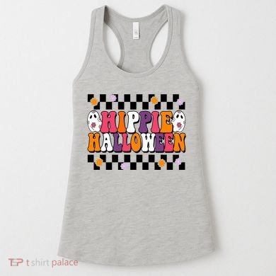 Hippie Halloween Cute Retro Women's Tank Top