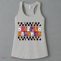 Hippie Halloween Cute Retro Women's Tank Top thumb 3