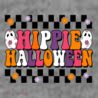 Hippie Halloween Cute Retro Baby Bodysuit thumb 2