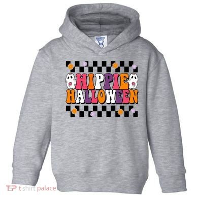 Hippie Halloween Cute Retro Toddler Hoodie
