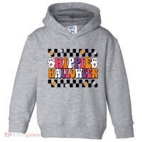 Hippie Halloween Cute Retro Toddler Hoodie thumb 0