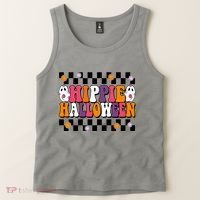 Hippie Halloween Cute Retro Tank Top thumb 2