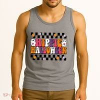 Hippie Halloween Cute Retro Tank Top thumb 3