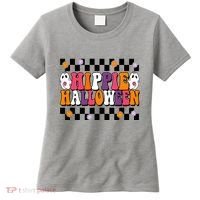 Hippie Halloween Cute Retro Women's T-Shirt thumb 0