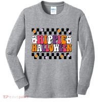 Hippie Halloween Cute Retro Kids Long Sleeve Shirt thumb 0