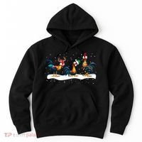 Hei Hei Chicken Christmas Hoodie thumb 0