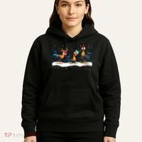Hei Hei Chicken Christmas Hoodie thumb 5