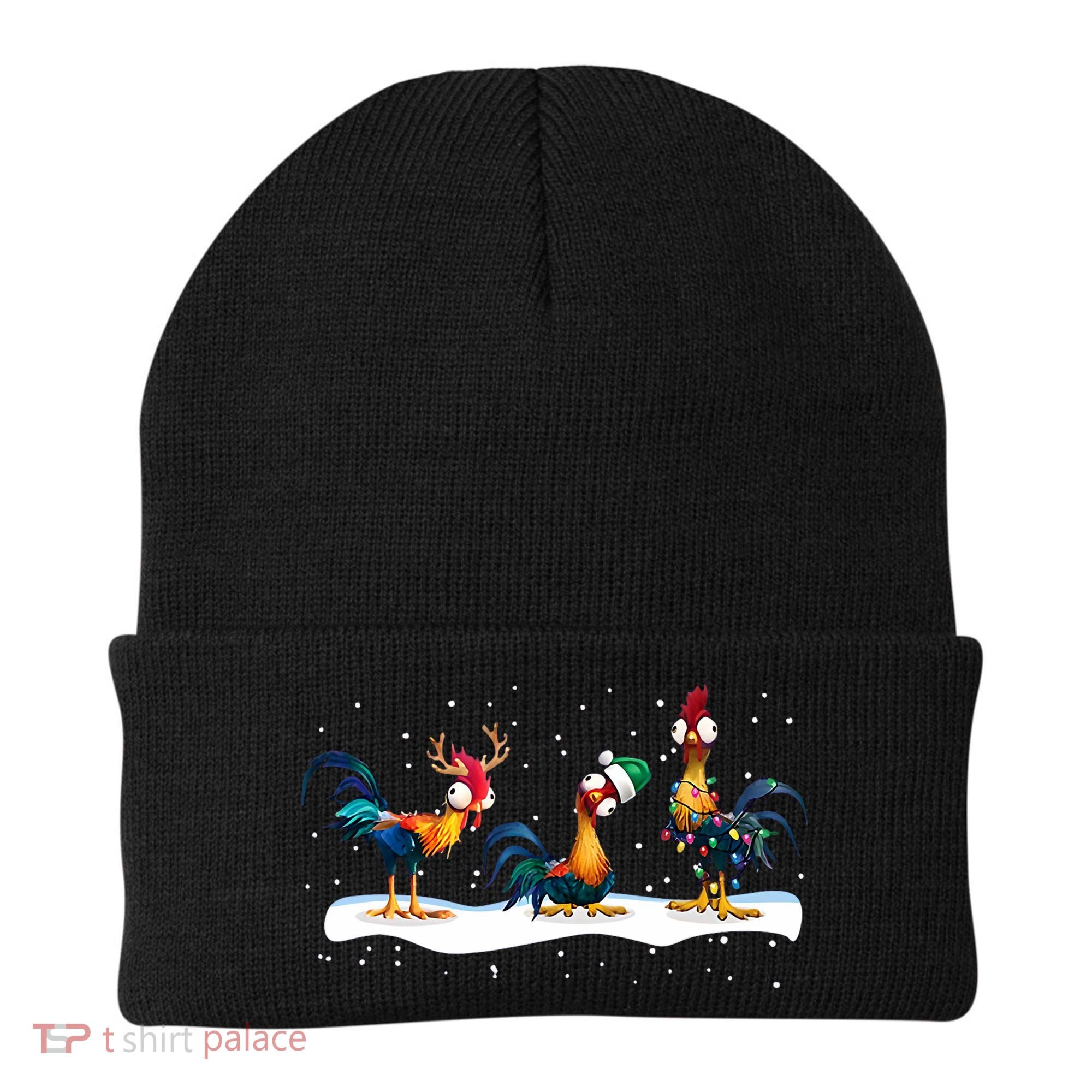 Hei Hei Chicken Christmas Beanie