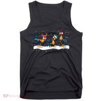 Hei Hei Chicken Christmas Tank Top thumb 0