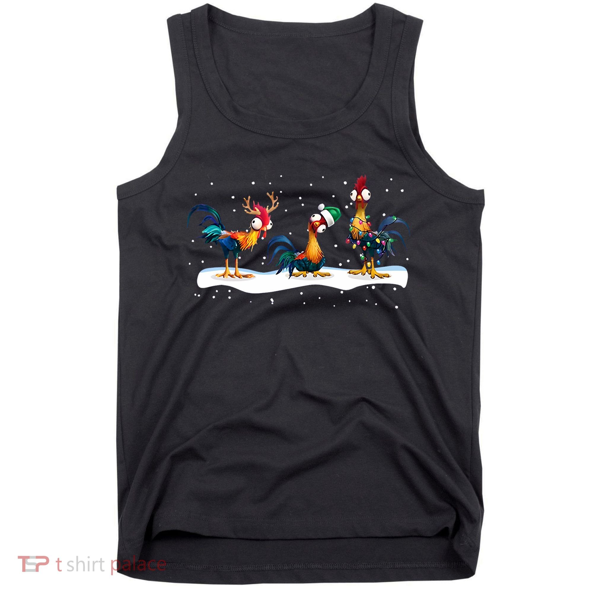 Hei Hei Chicken Christmas Tank Top