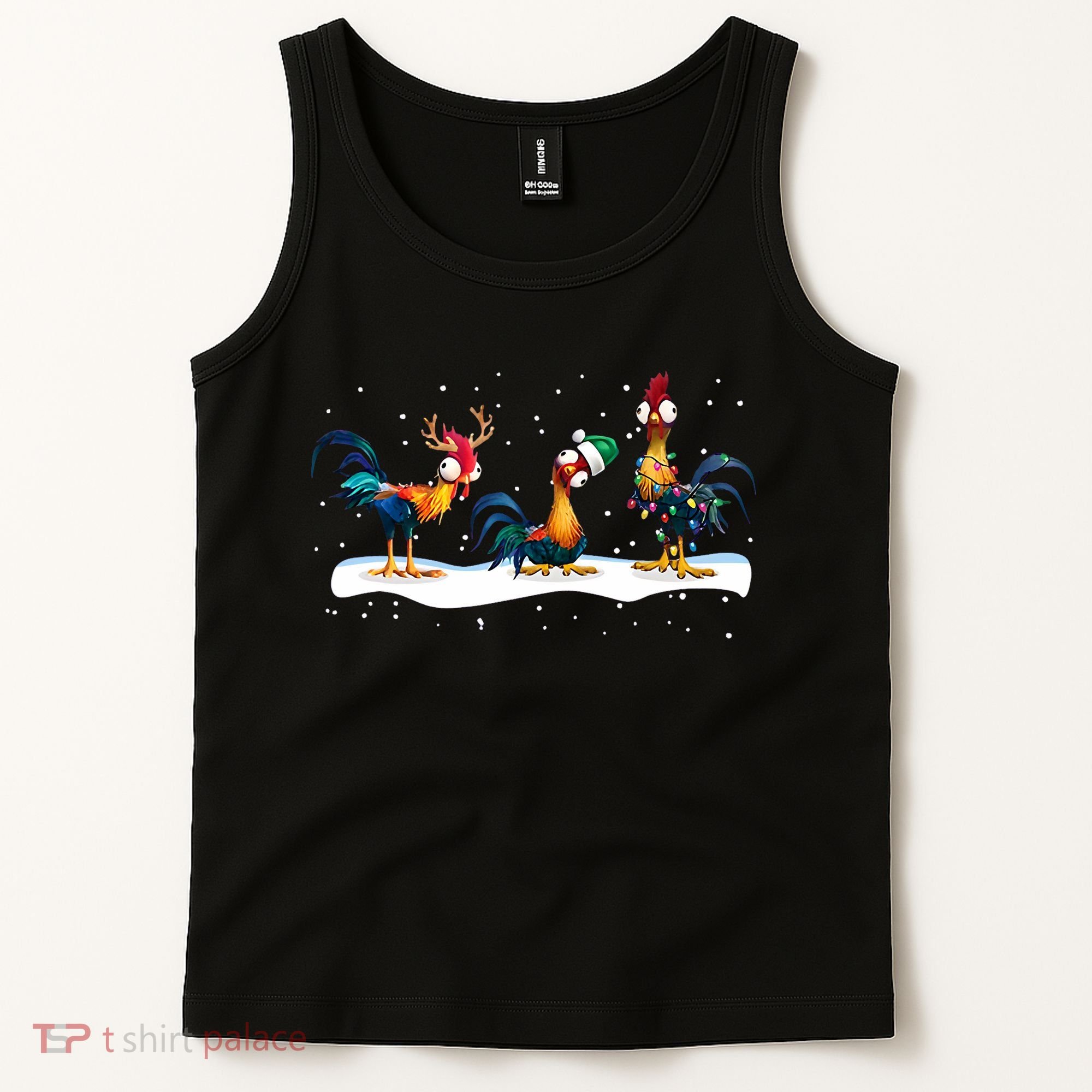 Hei Hei Chicken Christmas Tank Top